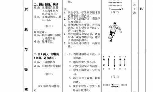 中班足球体育教案_中班足球体育教案及反思